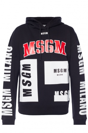 Bluza z nadrukami z logo, zdjęcie 1 Bluza z nadrukami z logo od MSGM